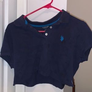 Polo crop top